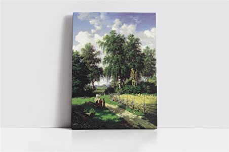 Yürüyüş Yolu Kanvas Tablo