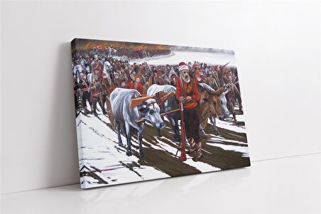 Kurtuluş Savaşı Sonrası Kanvas Tablo