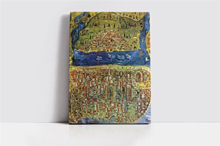 İstanbul Matrakçı Nasuh Kanvas Tablo