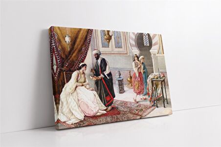 Topkapı Sarayı Kolye Adlı Görsel Kanvas Tablo