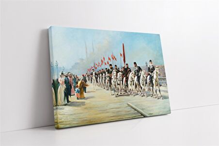 Osmanlı Kuşatması Sonrası Fatih Sultan Mehmed Kanv