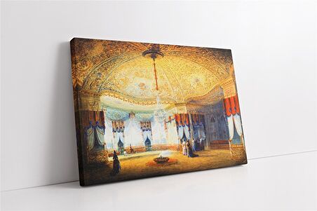 Saray İçi Dekorasyonu Kanvas Tablo