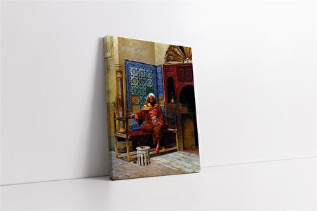 The Smoker Kanvas Tablo