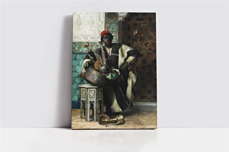 Jean Discartın Eseri Kanvas Tablo