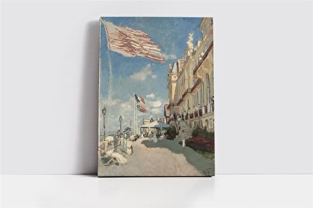 Hotel Des Roches Kanvas Tablo