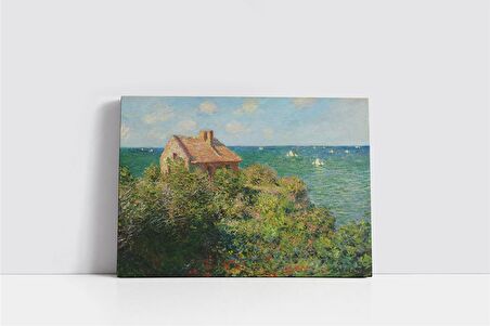 Kıyı Manzara Kanvas Tablo