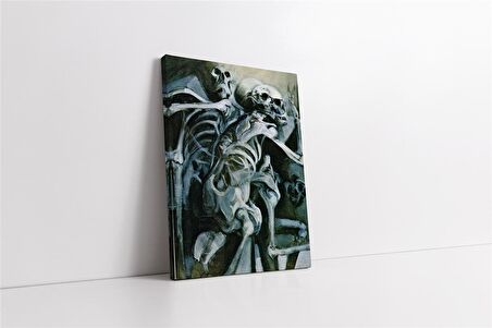 Soyut İskele Kanvas Tablo