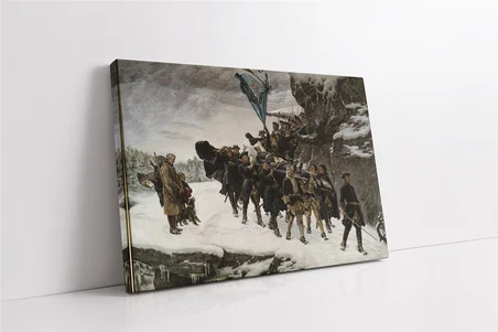 Karl ın Eve Götürülmesi Kanvas Tablo