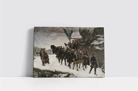 Karl ın Eve Götürülmesi Kanvas Tablo