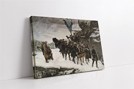 Karl ın Eve Götürülmesi Kanvas Tablo