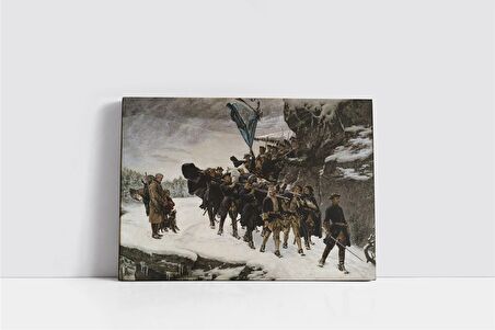 Karl ın Eve Götürülmesi Kanvas Tablo