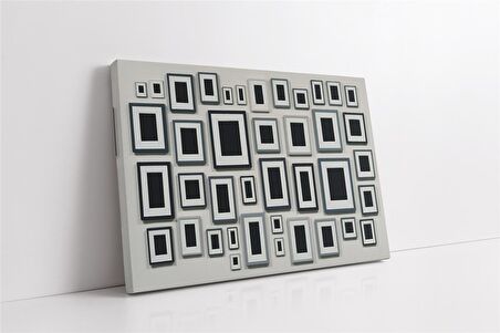 Soyut Görsel Kanvas Tablo