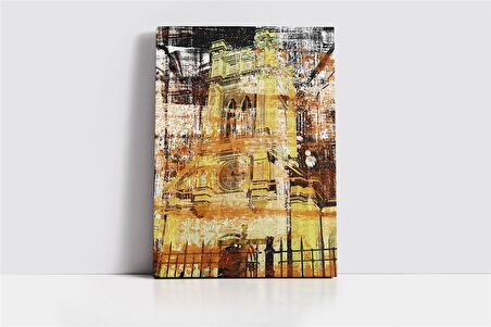 Soyut Resim Kanvas Tablo
