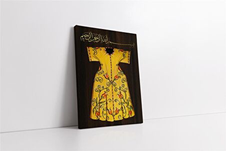 Osmanlı Kaftan Kanvas Tablo