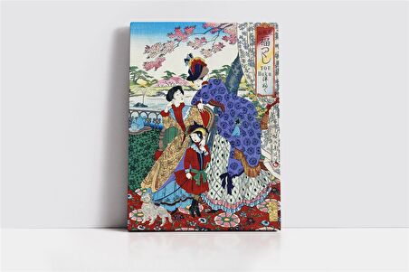 Japon Sanatı Kanvas Tablo