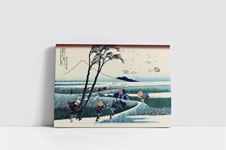 Ani Sağanak Rüzgar Kanvas Tablo