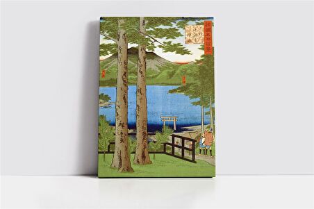 Göl Manzarası Kanvas Tablo