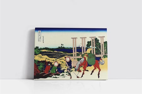Japon Sanatı Kanvas Tablo