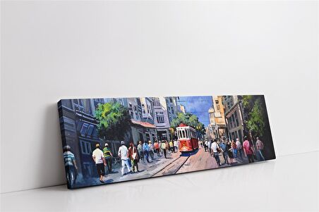 İstiklal Caddesi Kanvas Tablo