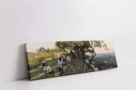 Çalışan İnsanlar Kanvas Tablo