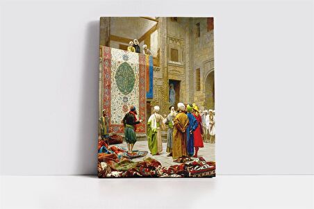 Halı Satıcısı Jean Leon Gerome Kanvas Tablo