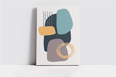 Soyut Modern Desenler Kanvas Tablo
