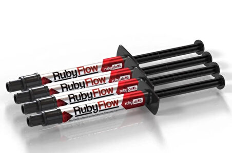 Ruby Flow Akışkan Kompozit A2 4 lü Set 