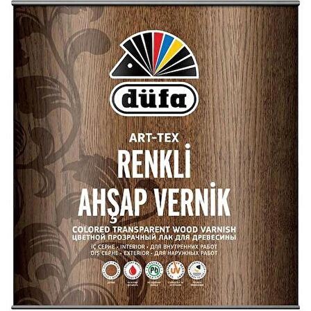 DÜFAART-TEX RENKLİ AHŞAP VERNİĞİ 8473 ANTİK CEVİZ 0,75 ML