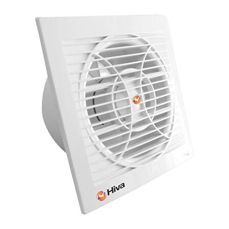 Hiva Dekoratif Plastik Banyo Tuvalet Aspiratörü 150 mm 25 Watt - HV1150