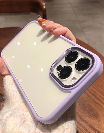 Apple iPhone 14 Pro Kılıf Kamera Korumalı Mat Renkli Silikon