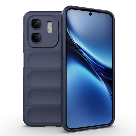İnfinix Hot 50i 4G Kılıf Esnek TPU Oyuklu Arka Yüzey Tasarımlı Etnik Silikon Kapak