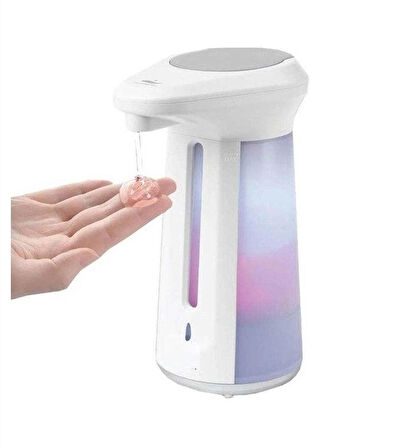 Otomatik Sensörlü Sıvı Sabunluk Led Işıklı 330ml