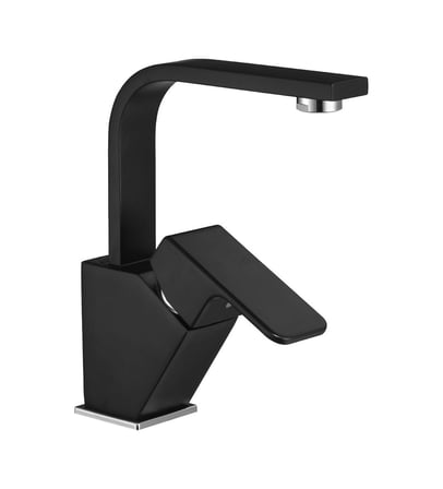 Ar Lunetta Kuğu Borulu Lavabo Bataryası - Mat Siyah 103588108