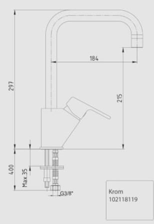 Ar Lunetta Oval Boru Eviye 102118119 Mutfak Bataryası Diğer