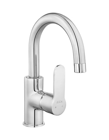 E.c.a. Nıta Kuğu Borulu Lavabo Bataryası - Krom - 102188036
