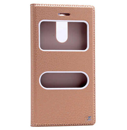 LG K8 2017 Kılıf Dolce Kapaklı Kılıf