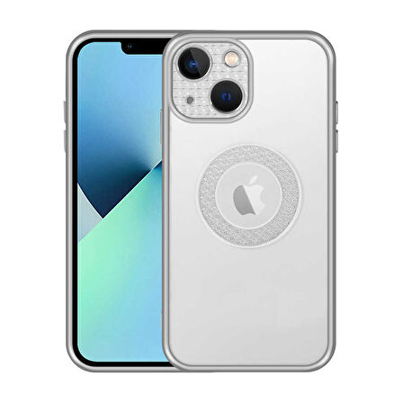 Apple iPhone 13 Kılıf Kamera Korumalı Logo Gösteren Esta Kılıf