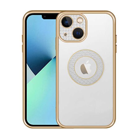 Apple iPhone 13 Kılıf Kamera Korumalı Logo Gösteren Esta Kılıf
