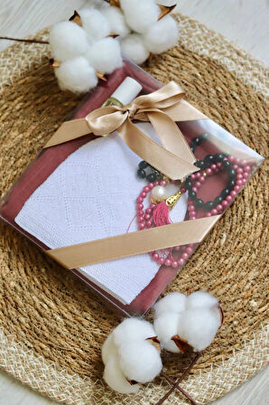 Mevlüt Konsepti Hediyelik Seti 10'lu E804 Mürdüm