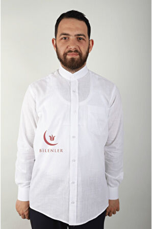 Erkek Battal Keten Gömlek