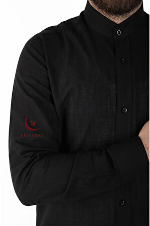 Erkek Battal Keten Gömlek