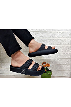 Ayarlanabilir Çift Tokalı Terlik