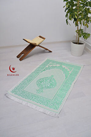 Termo Deri Yasin Kitabı Seccadeli  Eşarplı ve İnci Tesbihli Mevlüt  Set 1 Adet