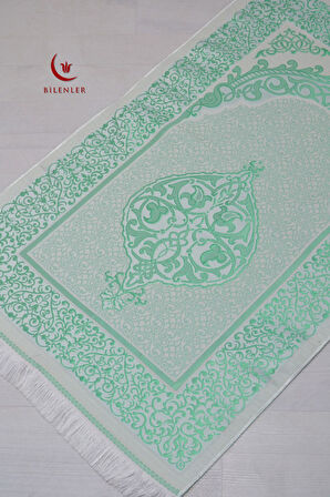 Termo Deri Yasin Kitabı Seccadeli  Eşarplı ve İnci Tesbihli Mevlüt  Set 1 Adet