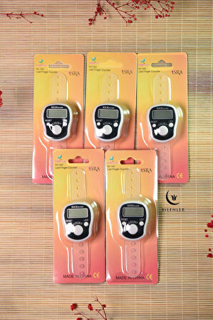 Led Işıklı Zikirmatik 5 Adet