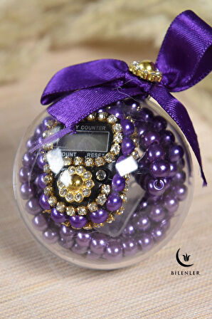 Hediyelik Mevlitlik Tesbih ve Zikirmatik Set 20 Adet