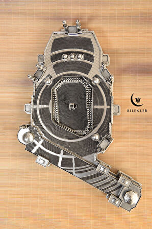 Mescid-i Haram Boytu Gümüş Renk