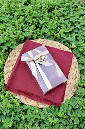 Mevlüt Eşarp İnci Tesbih Hediyelik Set 1 Adet