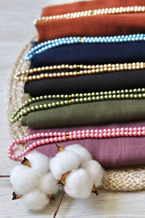 Mevlüt Eşarp İnci Tesbih Hediyelik Set 1 Adet