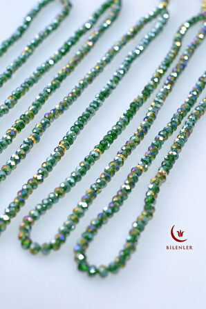 Hediyelik Mevlitlik Kristal Tesbih 99'lu Lale Imameli 1 Adet